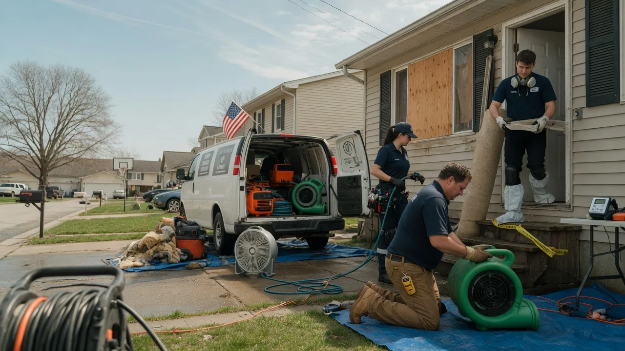 Water Damage Restoration in Ames, OK near me